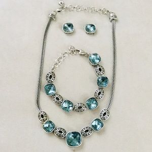 RETIRED BRIGHTON NECKLACE, BRACELET, EARRING SET